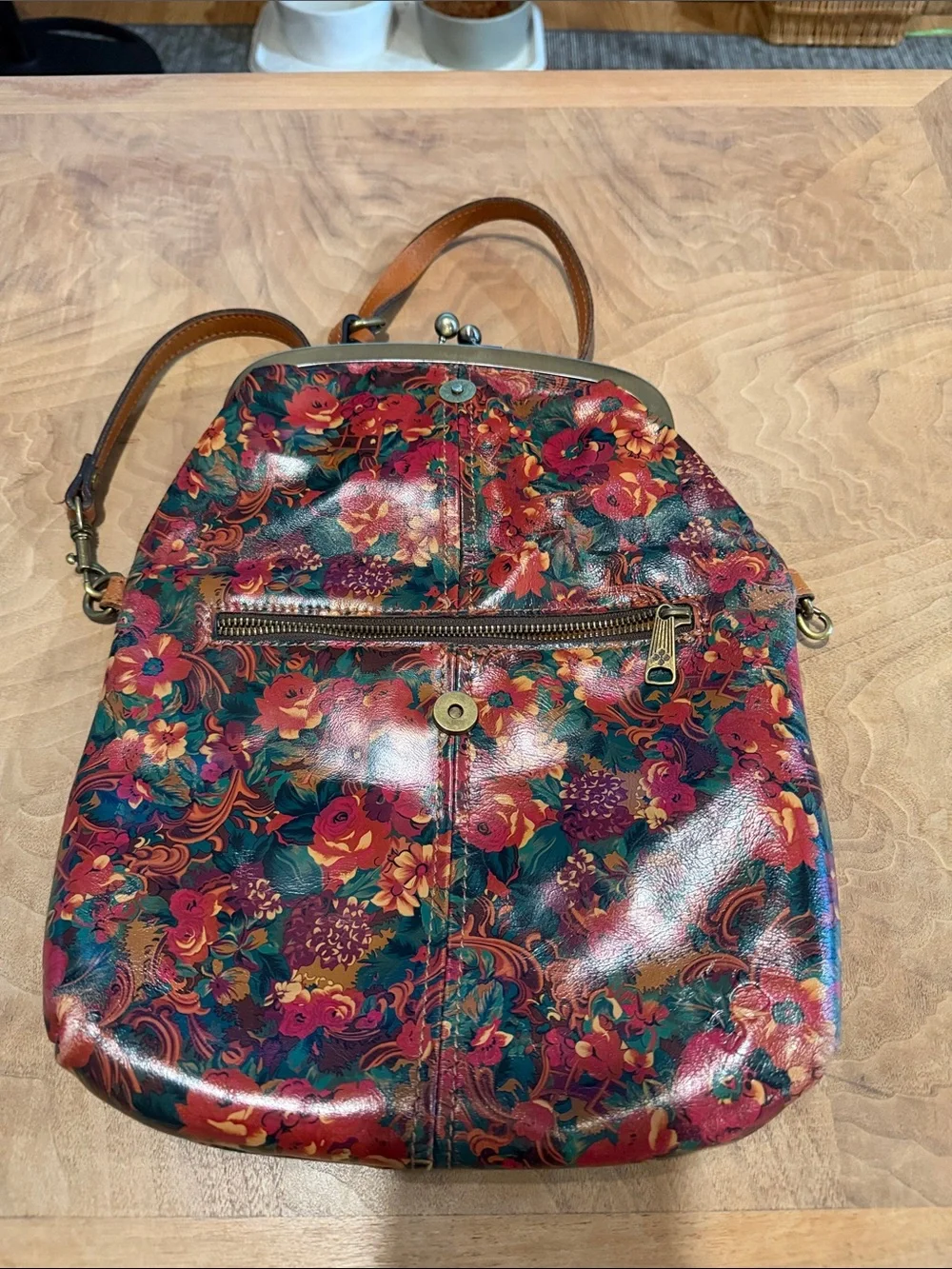 Patricia Nash Floral Crossbody Bag